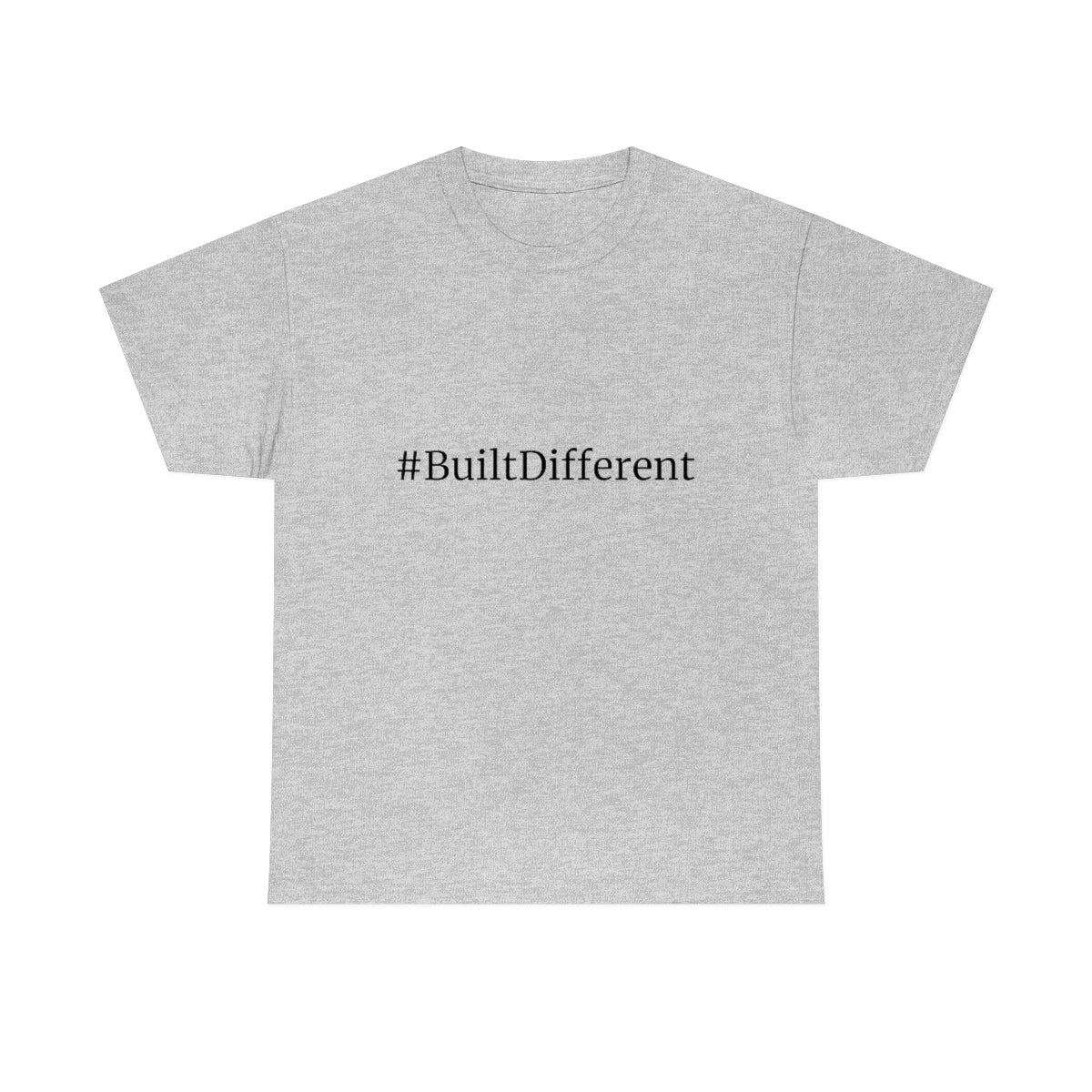 #BuiltDifferent - Unisex Heavy Cotton Tee