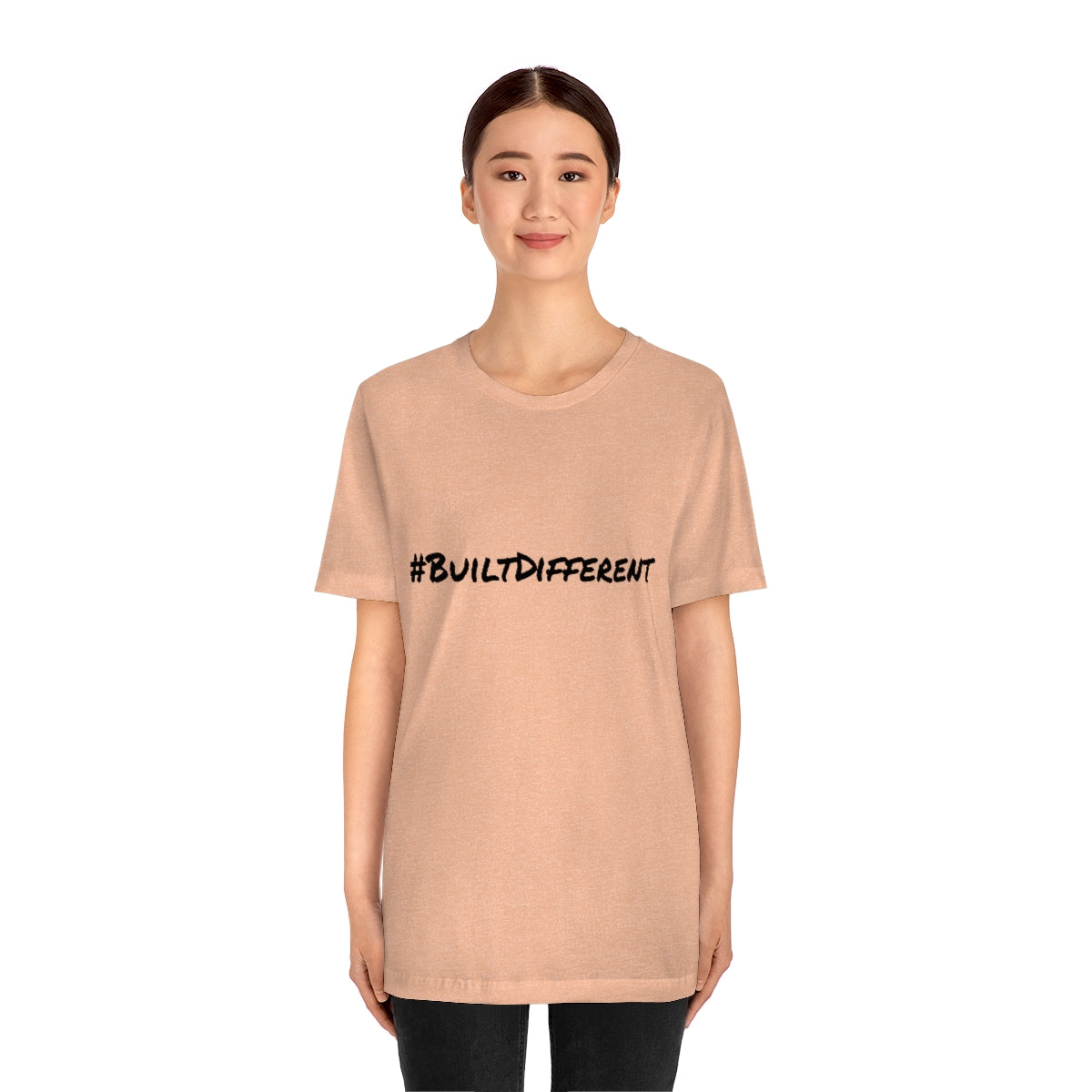 #BuiltDifferent - Unisex Jersey Short Sleeve Tee