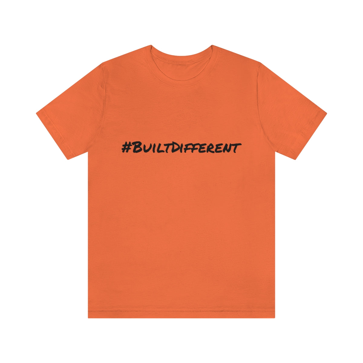 #BuiltDifferent - Unisex Jersey Short Sleeve Tee