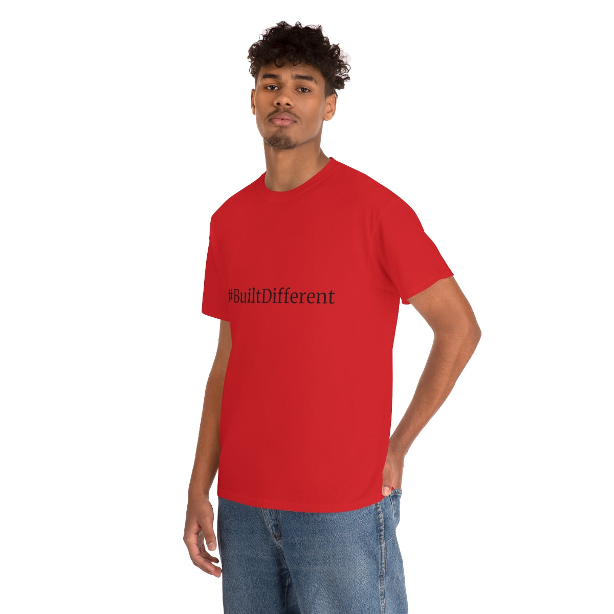 #BuiltDifferent - Unisex Heavy Cotton Tee