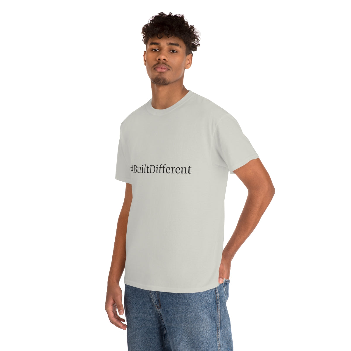 #BuiltDifferent - Unisex Heavy Cotton Tee