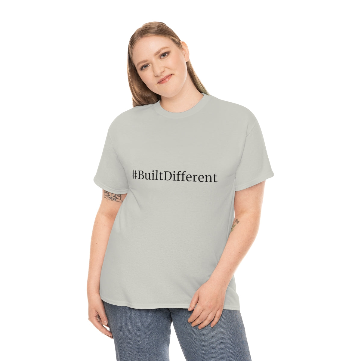 #BuiltDifferent - Unisex Heavy Cotton Tee