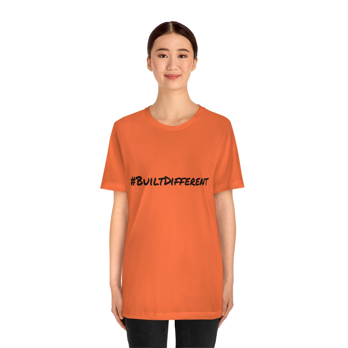 #BuiltDifferent - Unisex Jersey Short Sleeve Tee