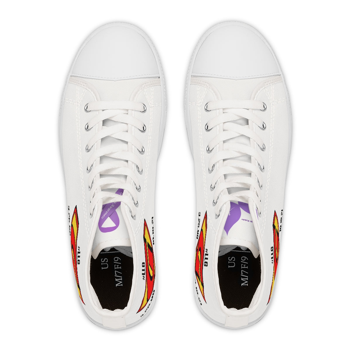 LLGy Edition - Women's High Top Sneakers