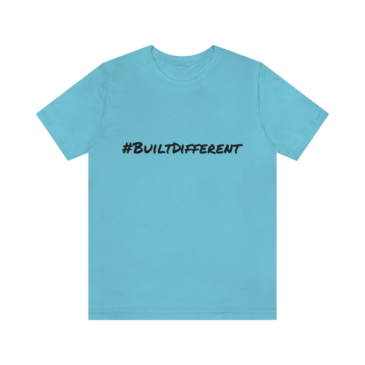 #BuiltDifferent - Unisex Jersey Short Sleeve Tee