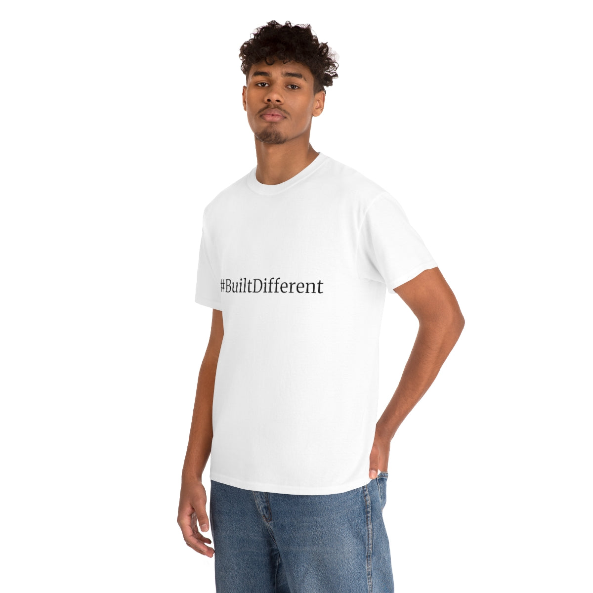 #BuiltDifferent - Unisex Heavy Cotton Tee