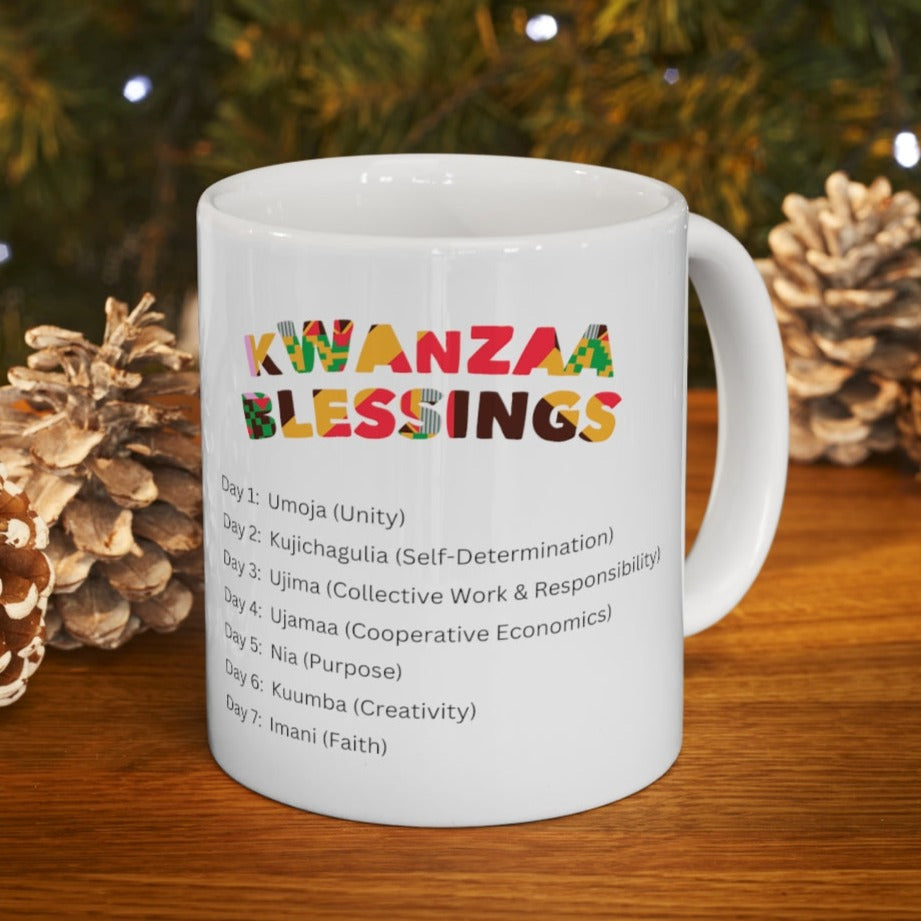 Kwanzaa Ceramic Mug 11oz