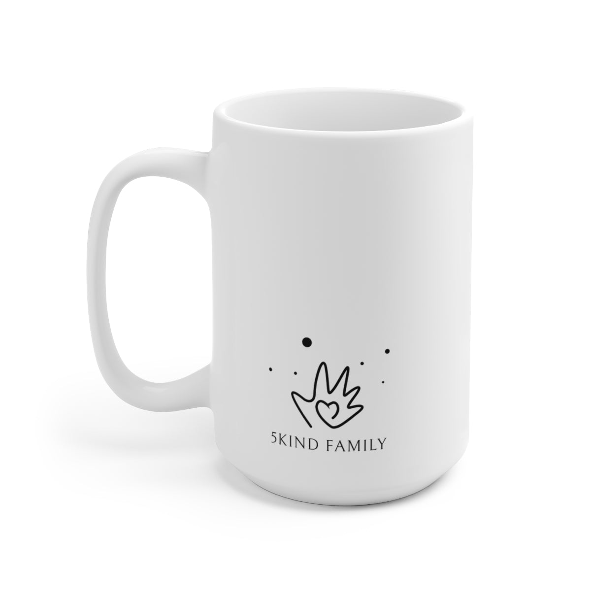 Ceramic Mug 15oz - Mom/Daughter