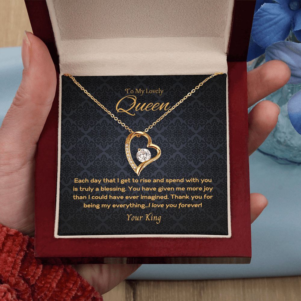 Forever Love Necklace - To My Lovely Queen