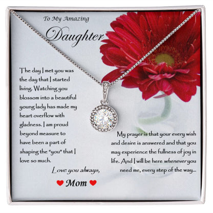 Eternal Hope Necklace - To Daughter from Mom