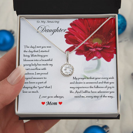 Eternal Hope Necklace - To Daughter from Mom