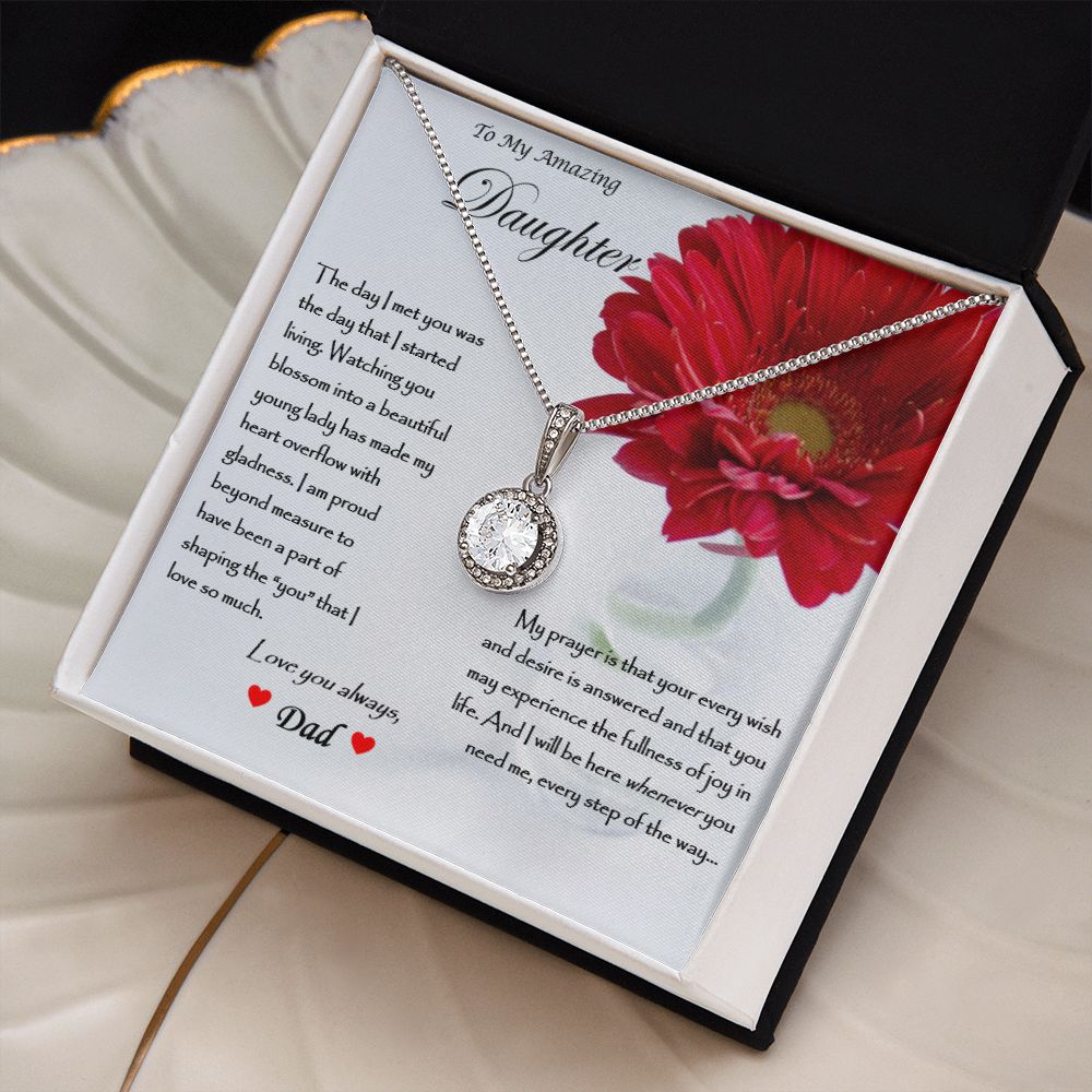 Eternal Hope Necklace - To Daughter from Dad