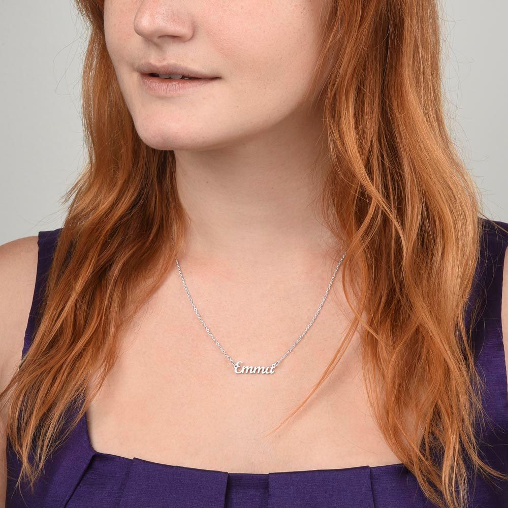 Personalized Name Necklace - NO MESSAGE CARD