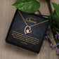 Forever Love Necklace - To My Lovely Queen
