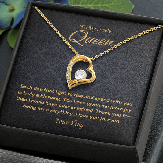 Forever Love Necklace - To My Lovely Queen