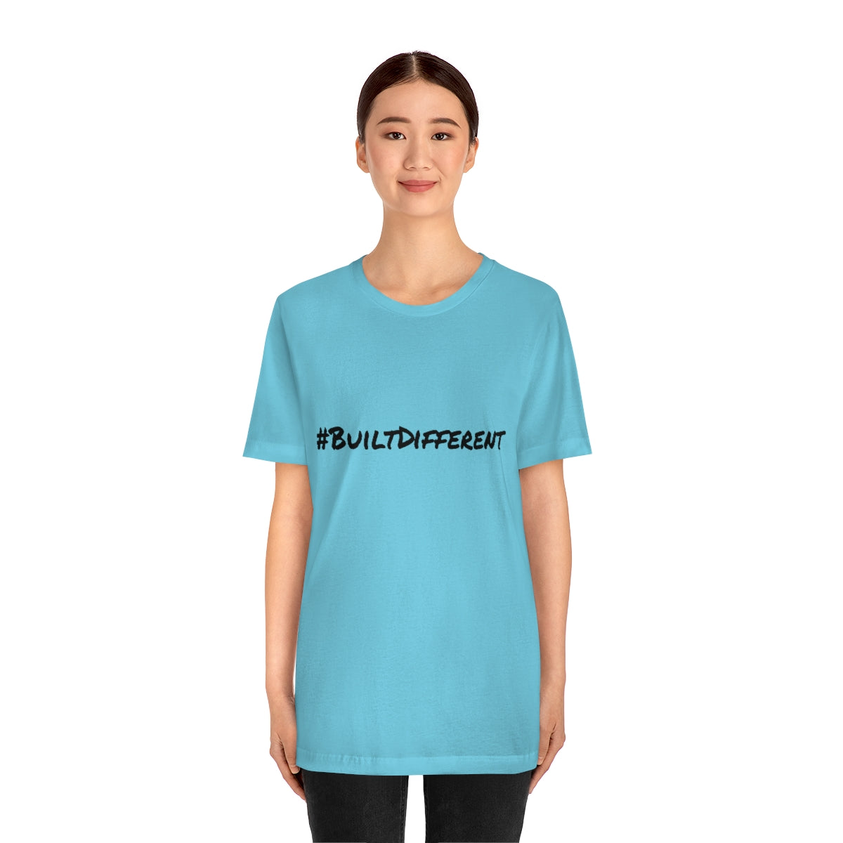 #BuiltDifferent - Unisex Jersey Short Sleeve Tee