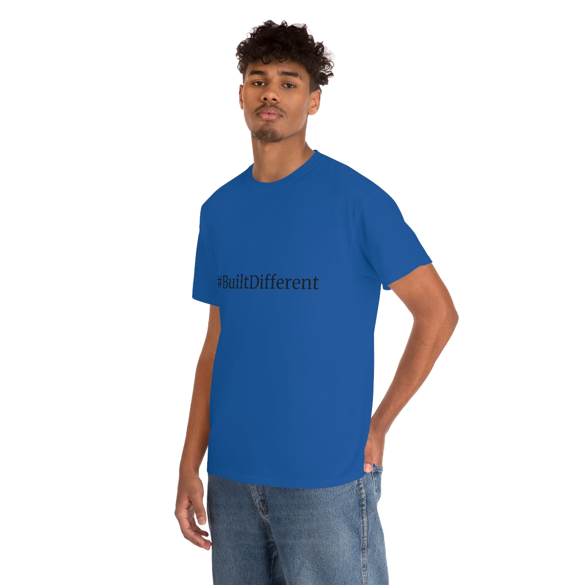 #BuiltDifferent - Unisex Heavy Cotton Tee