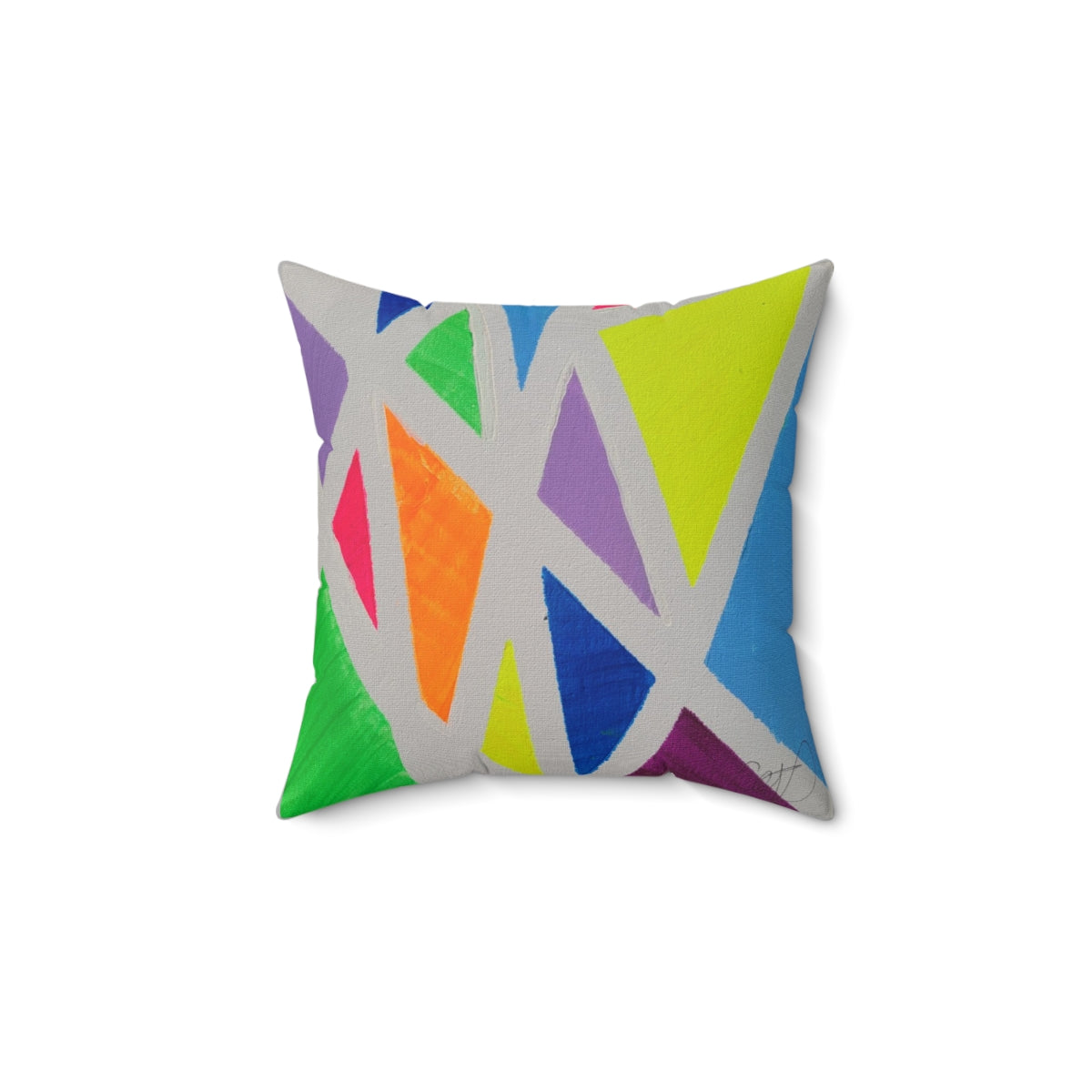 Geniyah's art_1 - Square Pillow