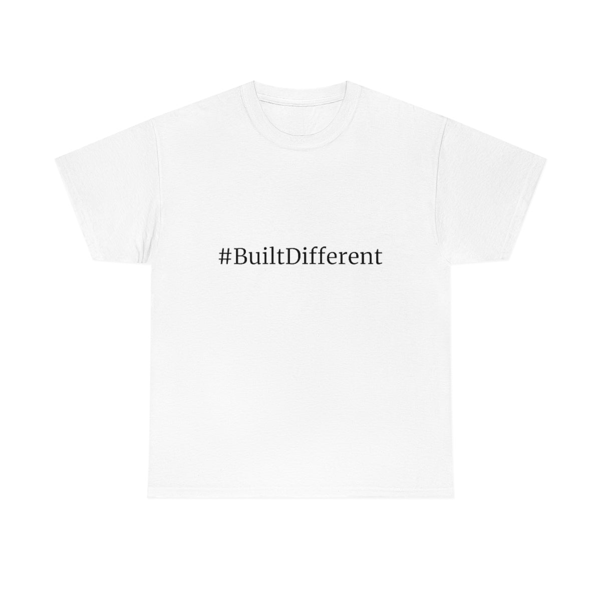 #BuiltDifferent - Unisex Heavy Cotton Tee