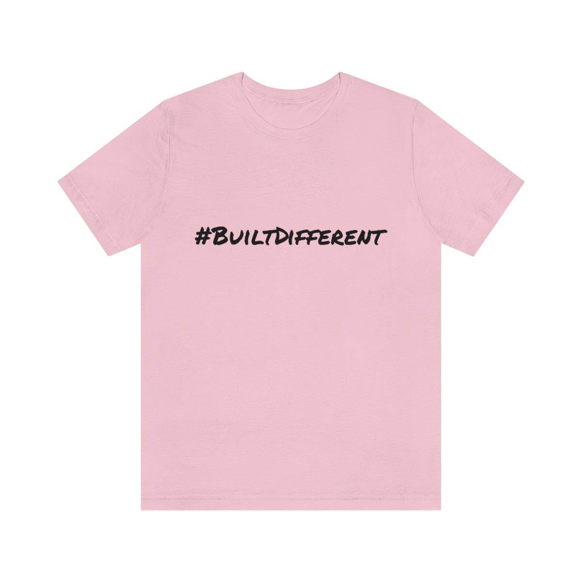 #BuiltDifferent - Unisex Jersey Short Sleeve Tee