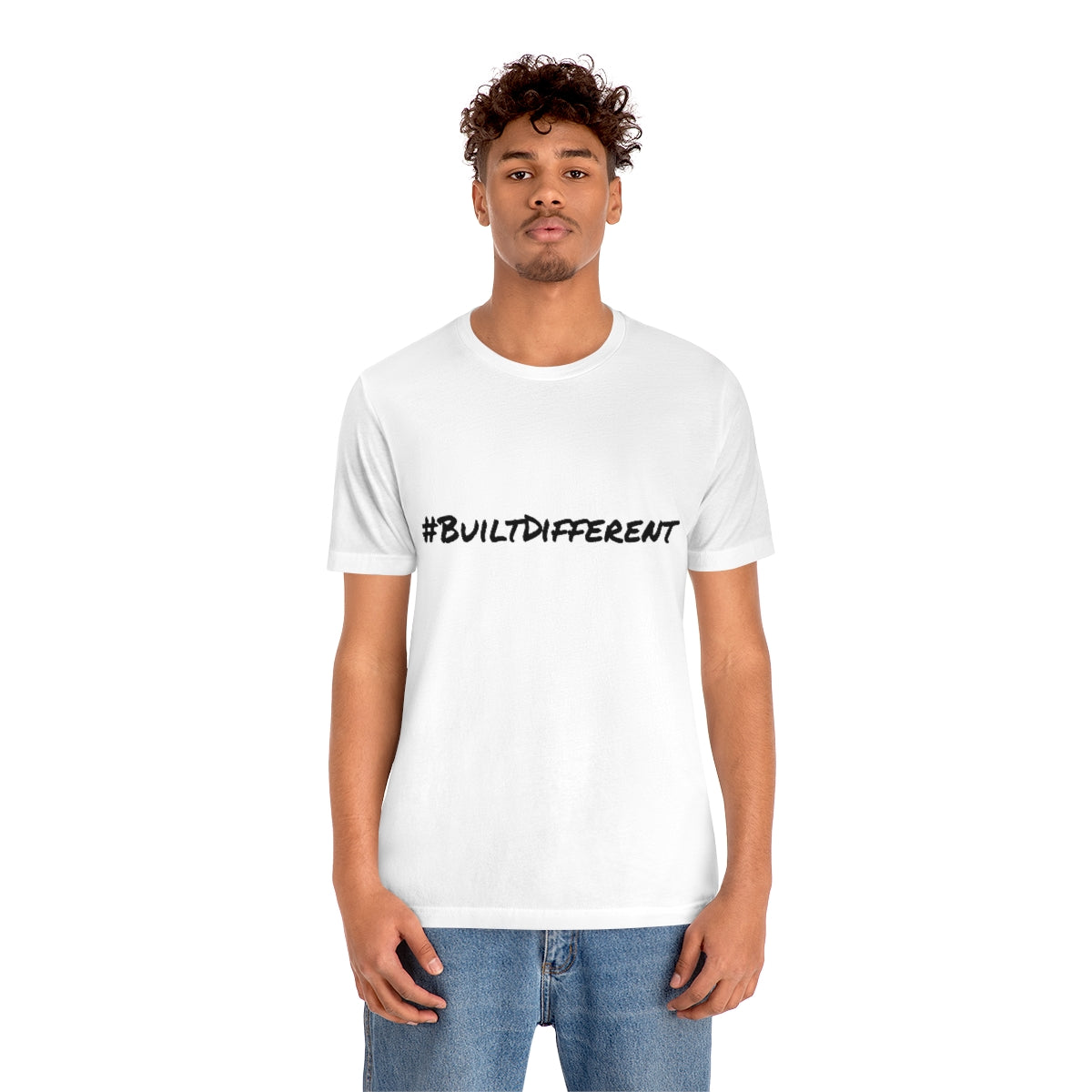 #BuiltDifferent - Unisex Jersey Short Sleeve Tee