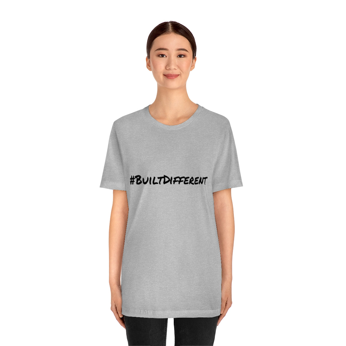 #BuiltDifferent - Unisex Jersey Short Sleeve Tee