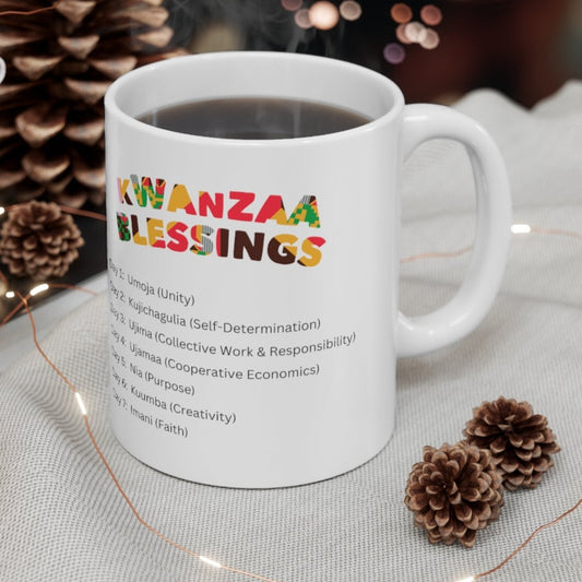 Kwanzaa Ceramic Mug 11oz