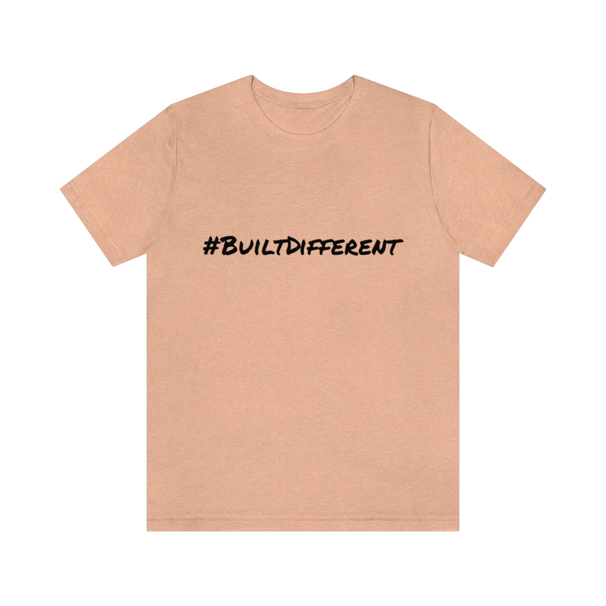 #BuiltDifferent - Unisex Jersey Short Sleeve Tee